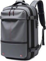 Travel Smart | Expandable Compression Backpack with Anti-Theft Lock & Wet Compartment | 60L Capacity for Secure Storage 5
