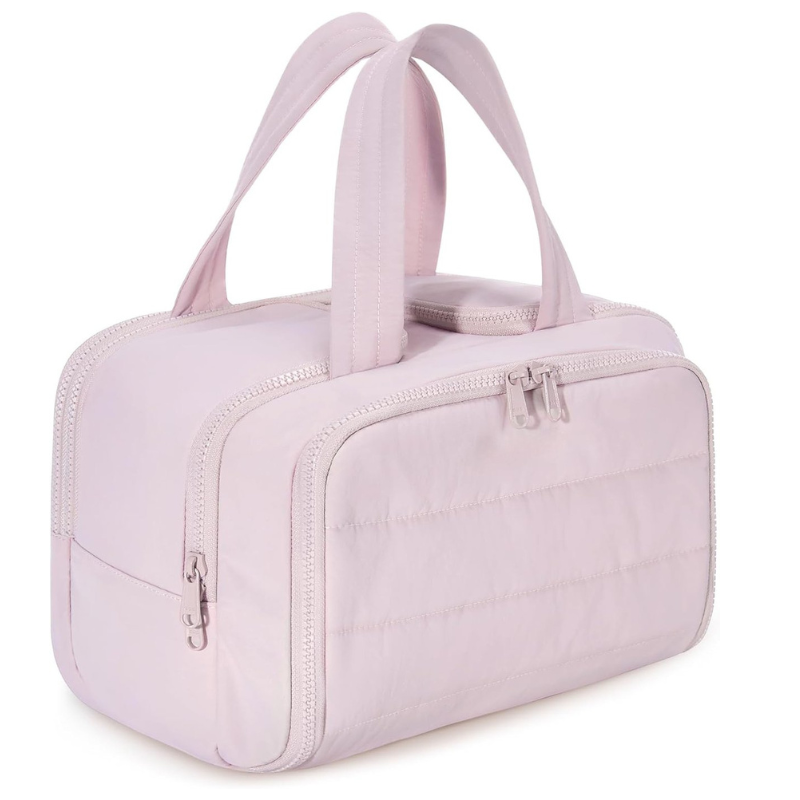 Travel Toiletry Organizer for Women with Waterproof Lining | Lightweight Design for Effortless Packing 0