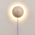 TravertineGlow | Elegant Minimalist Yellow LED Wall Sconce Lamp 4