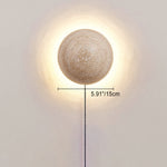 TravertineGlow | Elegant Minimalist Yellow LED Wall Sconce Lamp 6