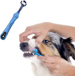 Triangular Pet Toothbrush | 2-Piece Set for Tartar Control & Fresh Breath 6