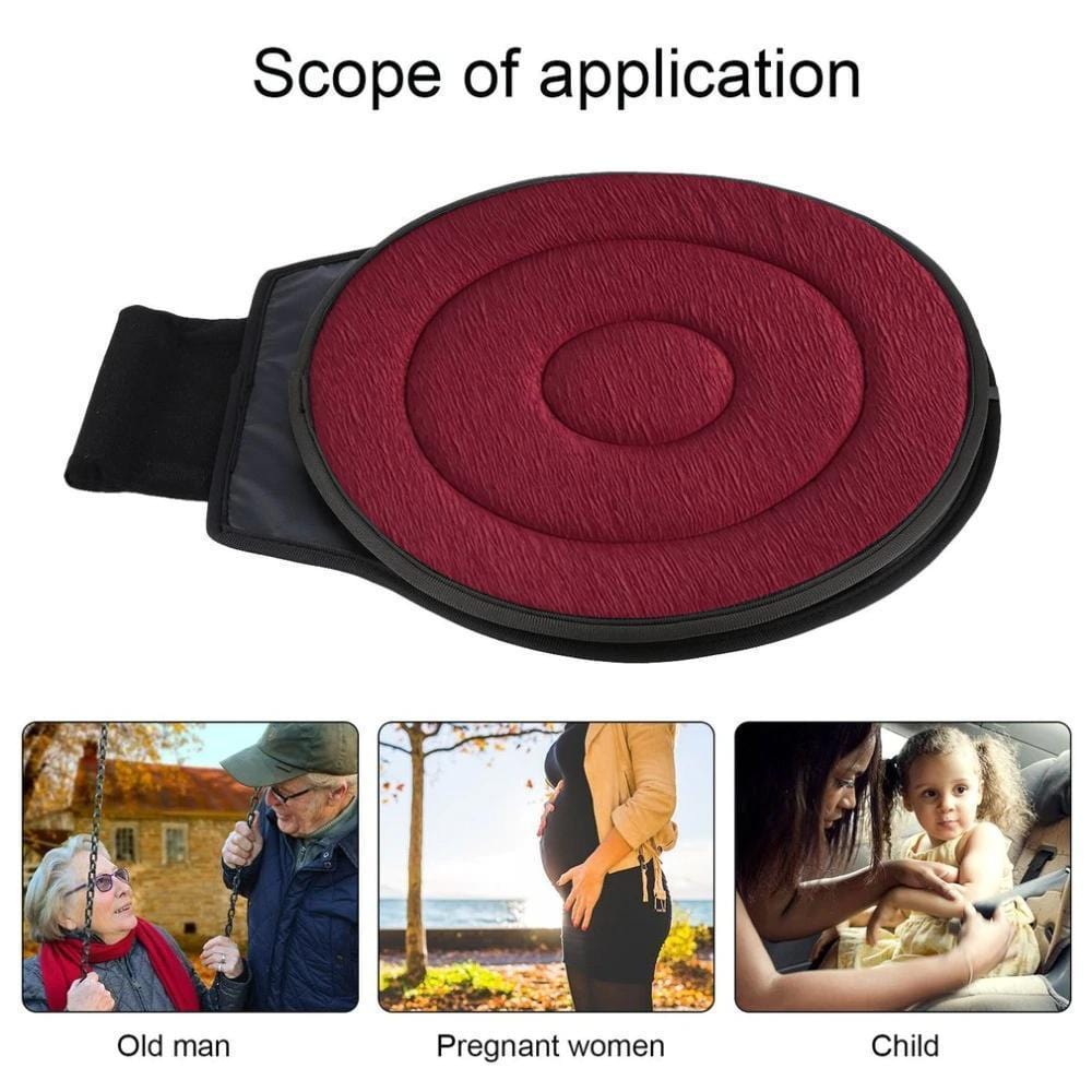 TurnEase | 360° Rotating Seat Cushion with Memory Foam & Non-Slip Base for Effortless Mobility 7