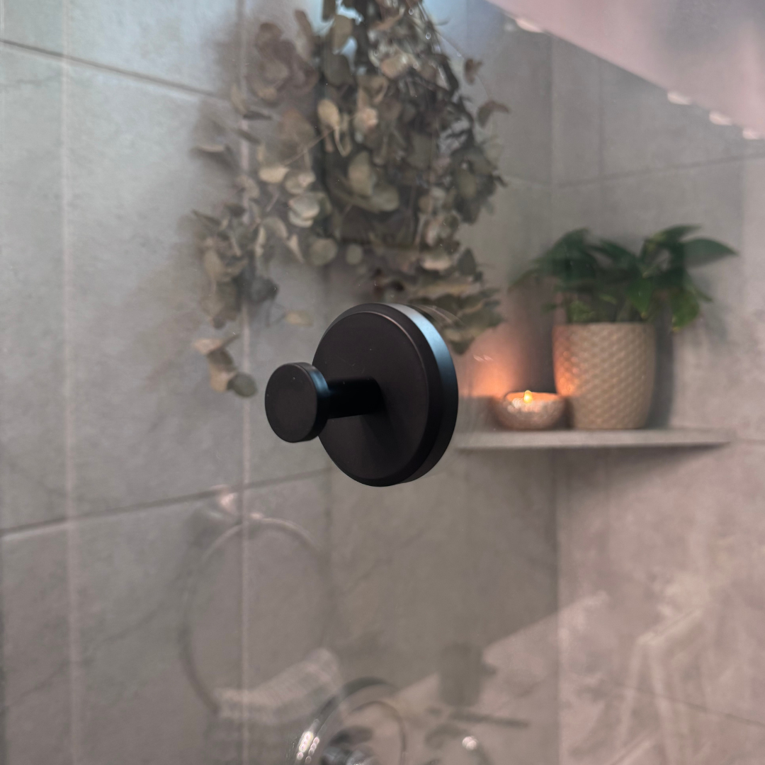 Twist-Lock Suction Cup Hooks for Shower & Bathroom with Strong Hold | Easy Installation Hooks with Suction Pads for Tidy Spaces 1