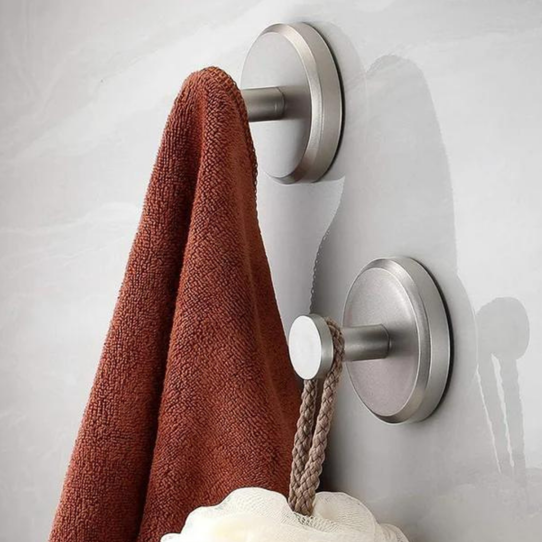Twist-Lock Suction Cup Hooks for Shower & Bathroom with Strong Hold | Easy Installation Hooks with Suction Pads for Tidy Spaces 3