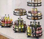 TwistRack | Rotating Storage Shelf with Adjustable Height & 360° Access | Space-Saving Organizer for Home 0
