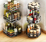 TwistRack | Rotating Storage Shelf with Adjustable Height & 360° Access | Space-Saving Organizer for Home 2