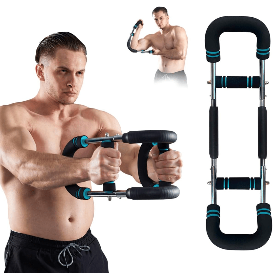 TwisterFlex | Home Workout Bar with Adjustable Resistance | Portable Design for Targeted Muscle Strengthening 3