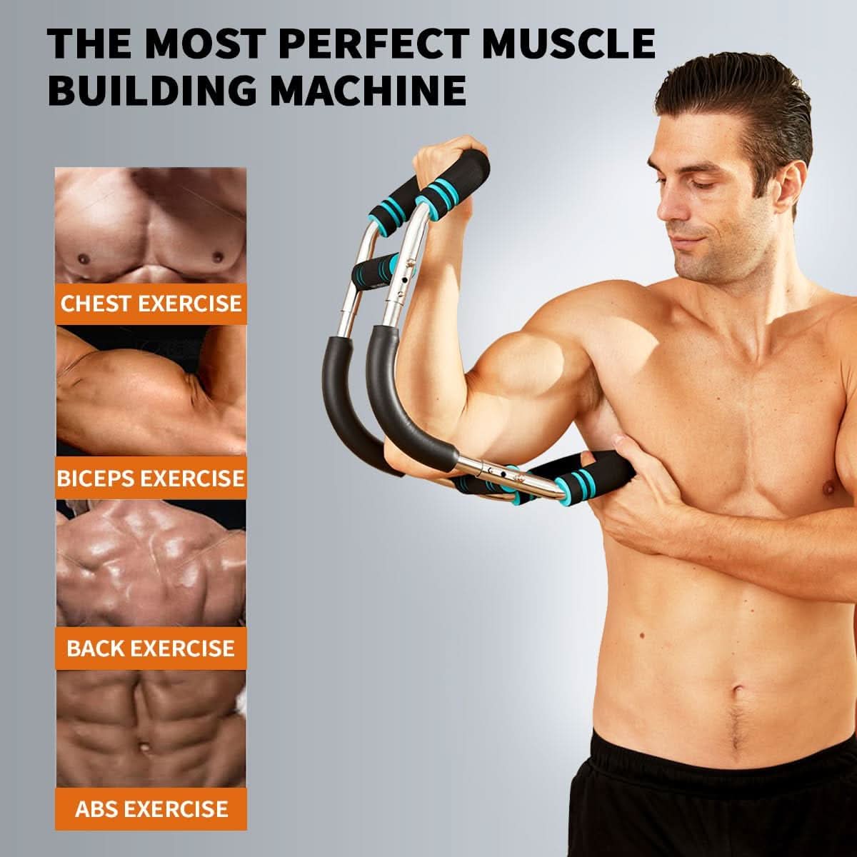 TwisterFlex | Home Workout Bar with Adjustable Resistance | Portable Design for Targeted Muscle Strengthening 4