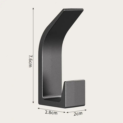 Adhesive Wall Hooks for Coats 5 Pack, Self Adhesive Coat Hooks for Jackets – image 5