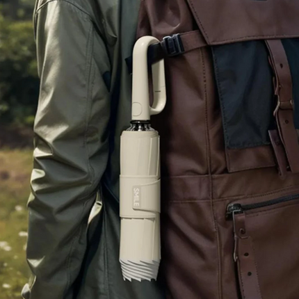 Compact Umbrella Windproof, Automatic Open Close Travel Umbrella with Reflective Edge, Folding Rain Umbrella for Storms