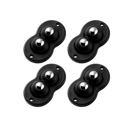 Caster Wheels Self Adhesive Set of 4, 1.1 in – image 4