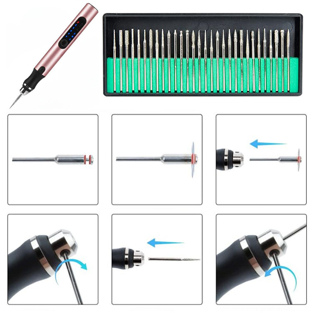 USB Rechargeable Engraving Pen with Adjustable Speed for Precise Control 5