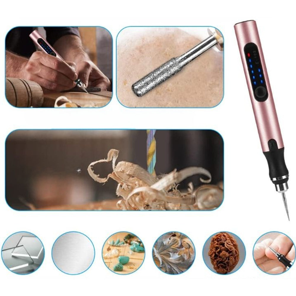 USB Rechargeable Engraving Pen with Adjustable Speed for Precise Control 6