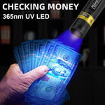 UV Flashlight | USB Rechargeable Mini Blacklight for Pet Stain Detection 3