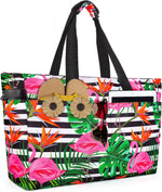 Ultimate Beach Tote | Extra Large Waterproof Bag with Wet Compartment for Organized Outdoor Fun 6
