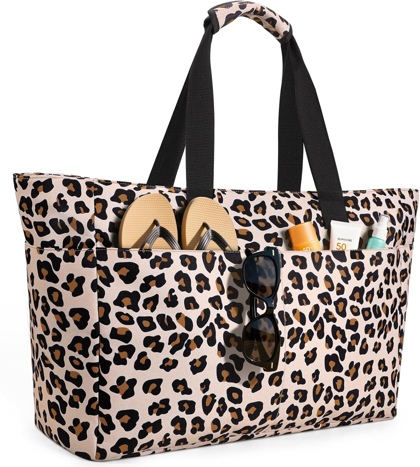 Ultimate Beach Tote | Extra Large Waterproof Bag with Wet Compartment for Organized Outdoor Fun 7