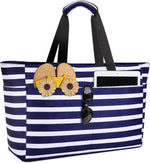 Ultimate Beach Tote | Extra Large Waterproof Bag with Wet Compartment for Organized Outdoor Fun 9