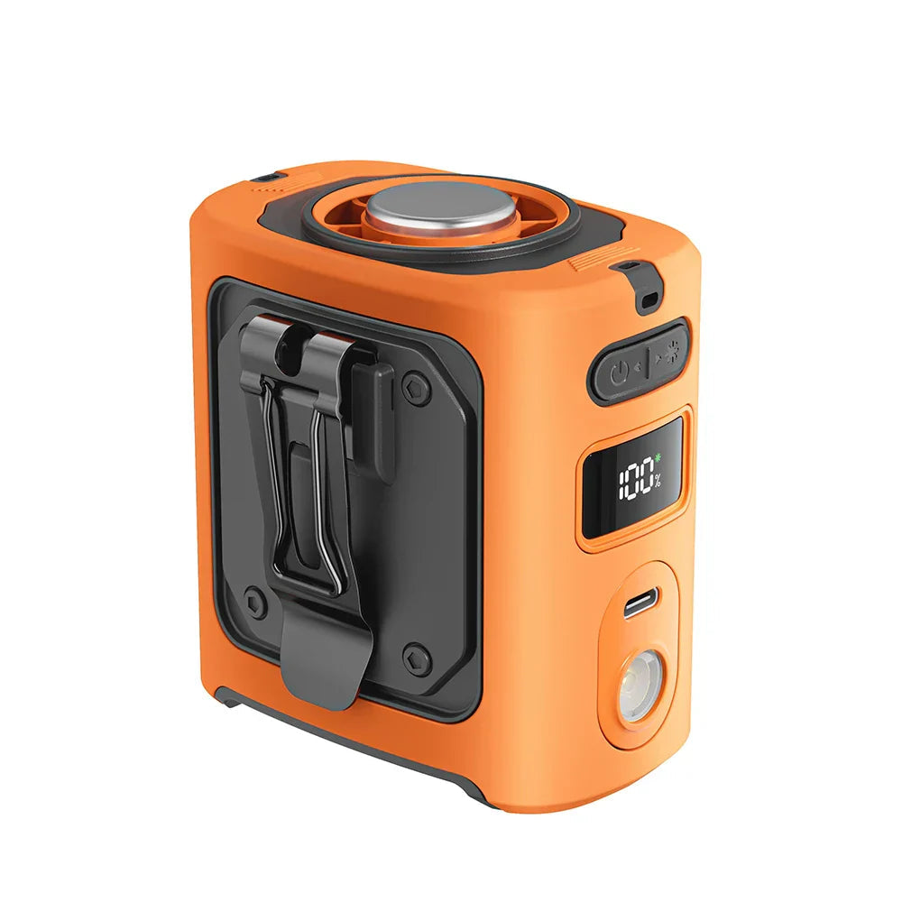 Ultimate Comfort Breeze | Rechargeable Waist Fan with 8000mAh Battery | Multi-Functional Design for Personalized Cooling 0
