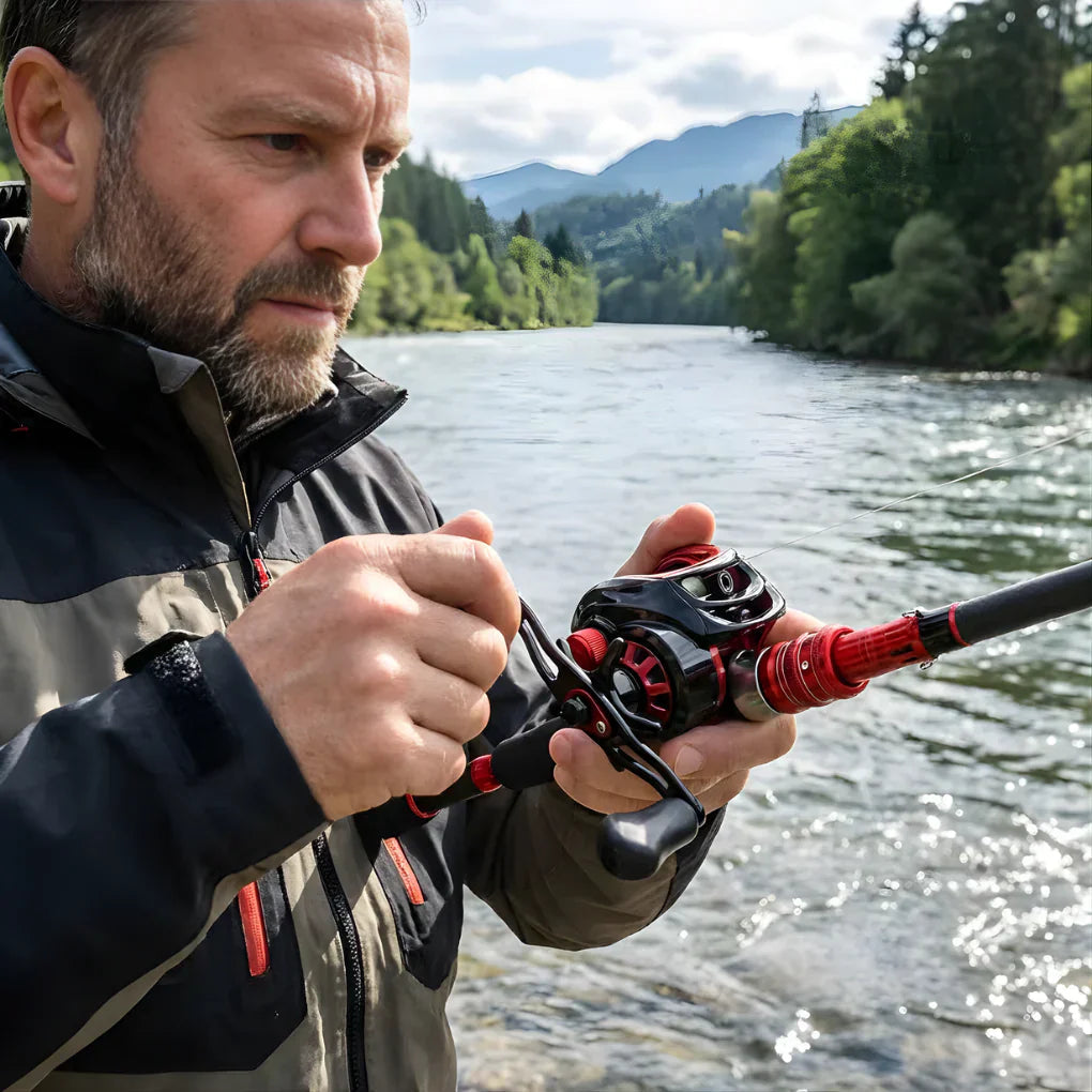 Ultimate Fishing Rod and Reel Set for Freshwater & Light Saltwater Adventures with Ultra-Lightweight Carbon Design 1
