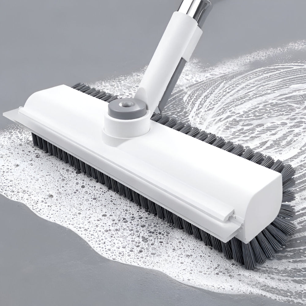 Ultimate Heavy-Duty Floor Scrub Brush with Extended Handle for Effortless Cleaning 0
