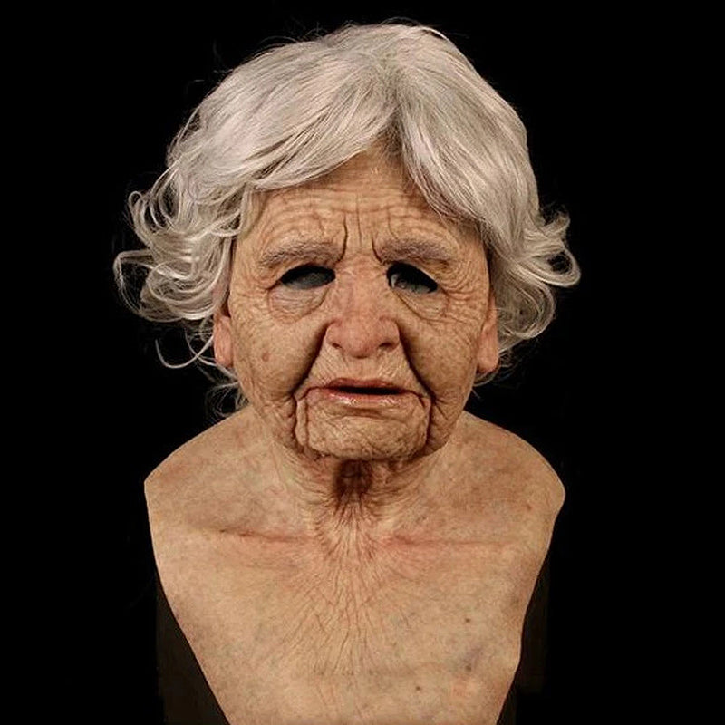 Ultimate Latex Mask | Realistic Transformation with Detailed Beard | Perfect for Events 19