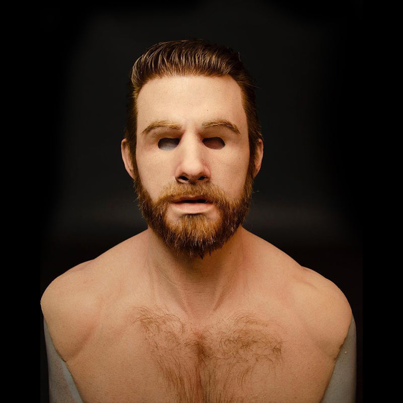 Ultimate Latex Mask | Realistic Transformation with Detailed Beard | Perfect for Events 23
