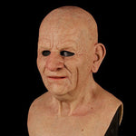 Ultimate Latex Mask | Realistic Transformation with Detailed Beard | Perfect for Events 8