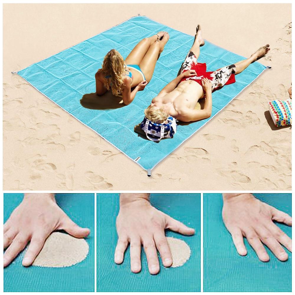 Ultimate Sand-Free Beach Towel | XXL Size 200x200cm for Hassle-Free Relaxation 0