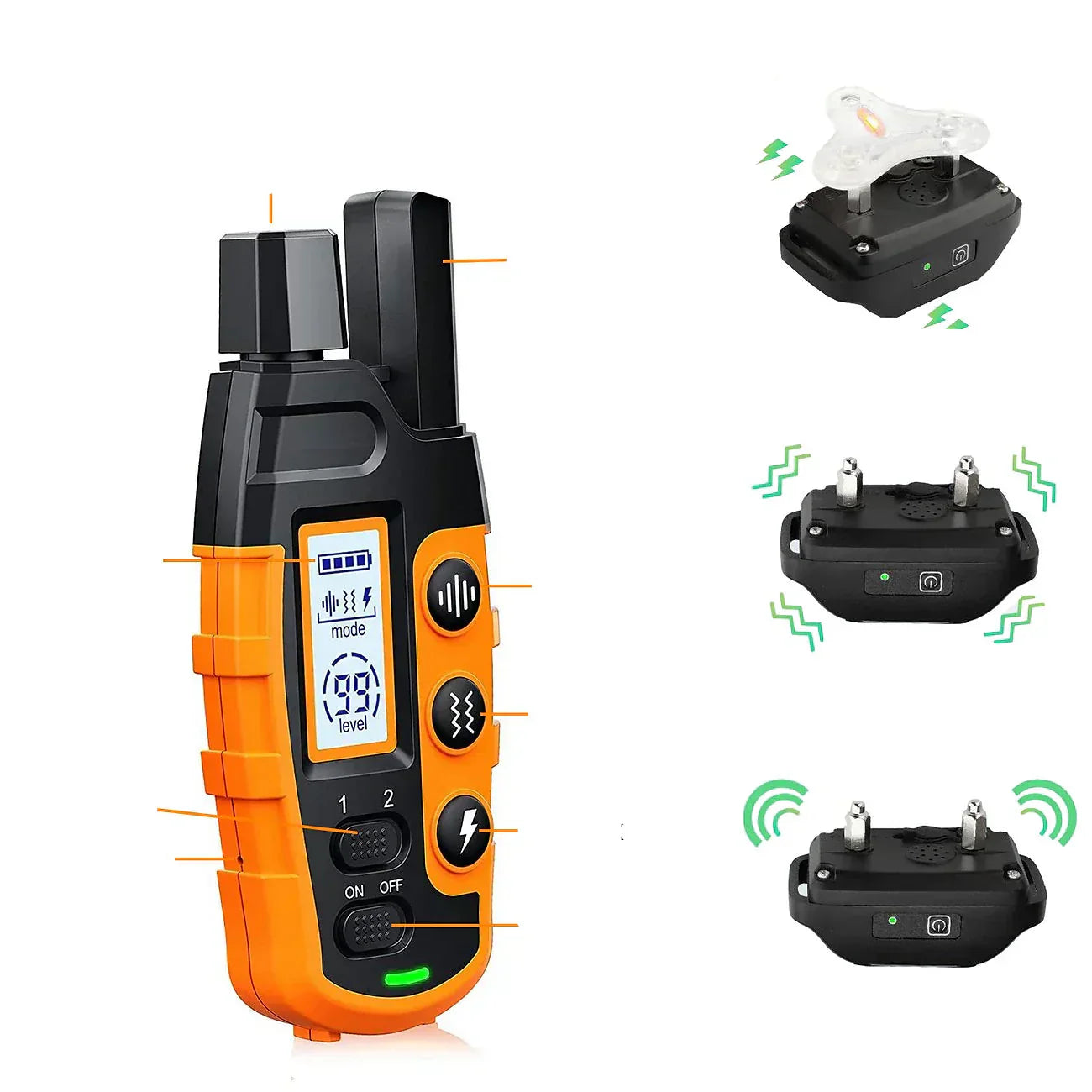 Ultimate Training Collar | Shock Collar for Dogs with Waterproof Design | Adjustable Modes for Effective Training 1