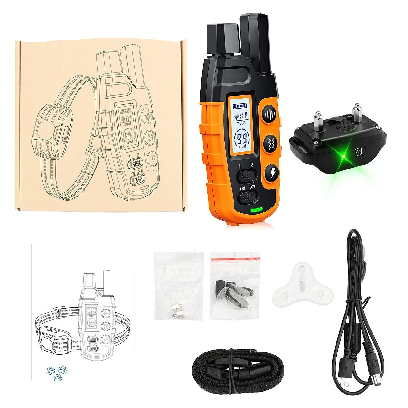 Ultimate Training Collar | Shock Collar for Dogs with Waterproof Design | Adjustable Modes for Effective Training 7