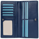 Ultra-Thin Leather Card Wallet with RFID Blocking Technology | Stylish Card Holder for Secure Organization 1