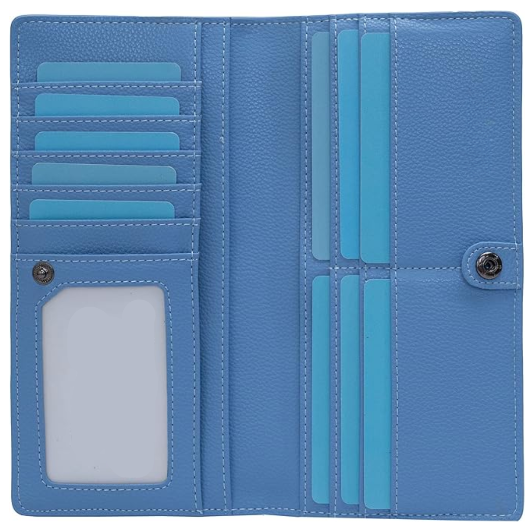 Ultra-Thin Leather Card Wallet with RFID Blocking Technology | Stylish Card Holder for Secure Organization 11