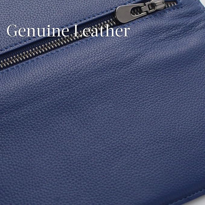 Ultra-Thin Leather Card Wallet with RFID Blocking Technology | Stylish Card Holder for Secure Organization 2