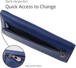Ultra-Thin Leather Card Wallet with RFID Blocking Technology | Stylish Card Holder for Secure Organization 3