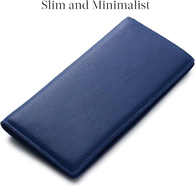 Ultra-Thin Leather Card Wallet with RFID Blocking Technology | Stylish Card Holder for Secure Organization 5