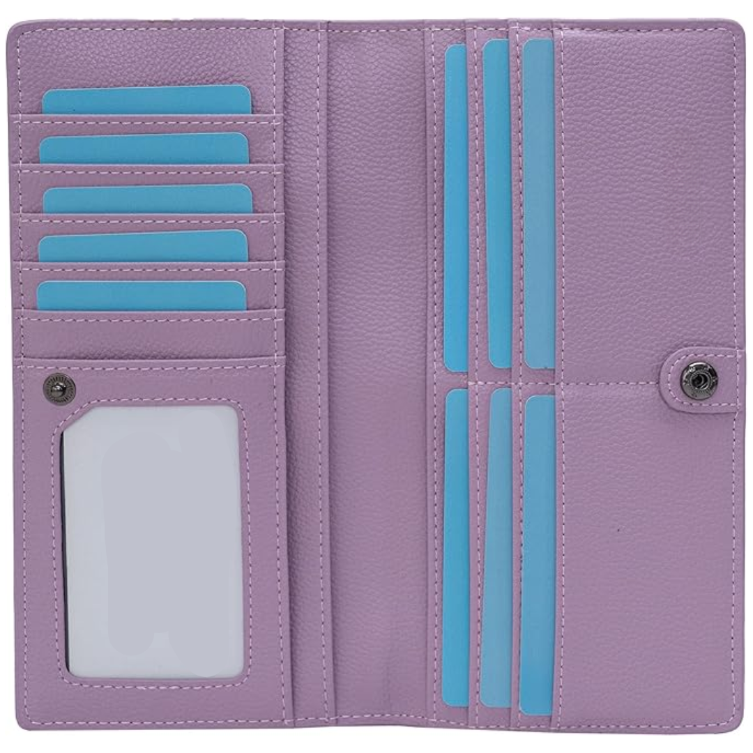 Ultra-Thin Leather Card Wallet with RFID Blocking Technology | Stylish Card Holder for Secure Organization 9