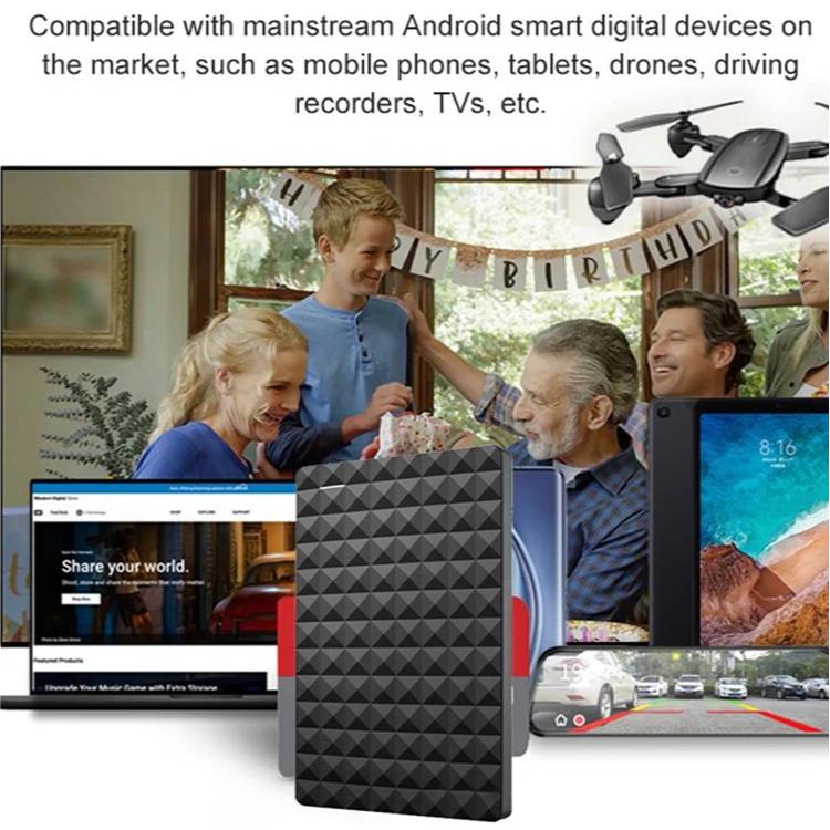 Ultra-Thin Portable Hard Drive 10TB with High-Speed USB 3.0 for Efficient Storage 5