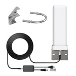 UltraClear | 360° Outdoor HDTV Antenna with Smart Signal Booster | 460-Mile Range for Stunning HD Channels 3