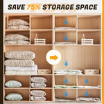 UltraSpace | Electric Vacuum Seal Bags for Space Saving with Airtight Protection | Durable and Reusable Storage Solution 2
