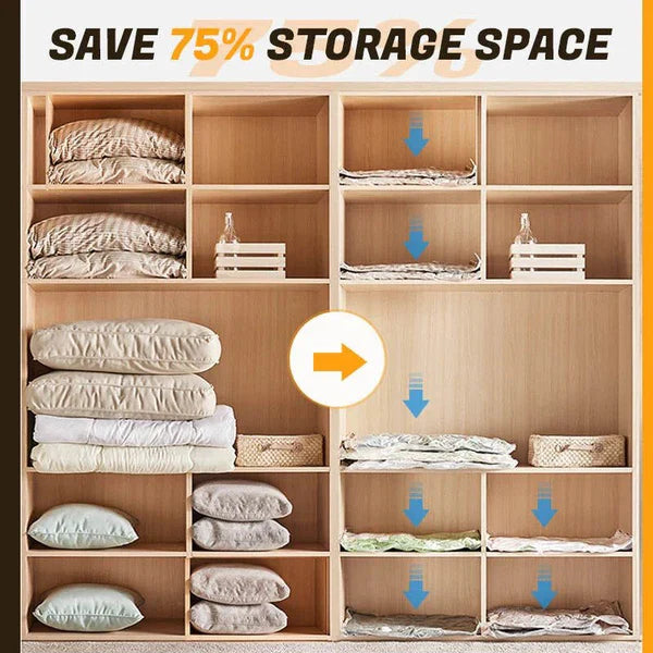UltraSpace | Electric Vacuum Seal Bags for Space Saving with Airtight Protection | Durable and Reusable Storage Solution 2
