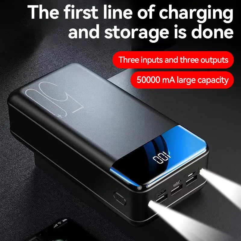 Ultra High Capacity | Power Bank 50,000mAh with Fast Charging | Portable Charger for All Devices 6