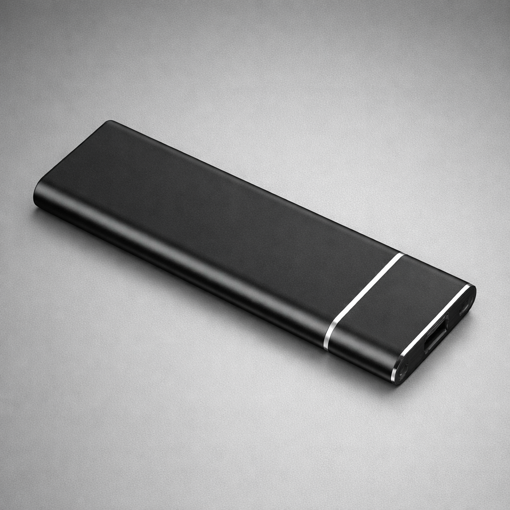Ultra Thin | Portable External Hard Drive with 500GB Storage | Fast USB-C Data Transfer for Reliable File Backup 0