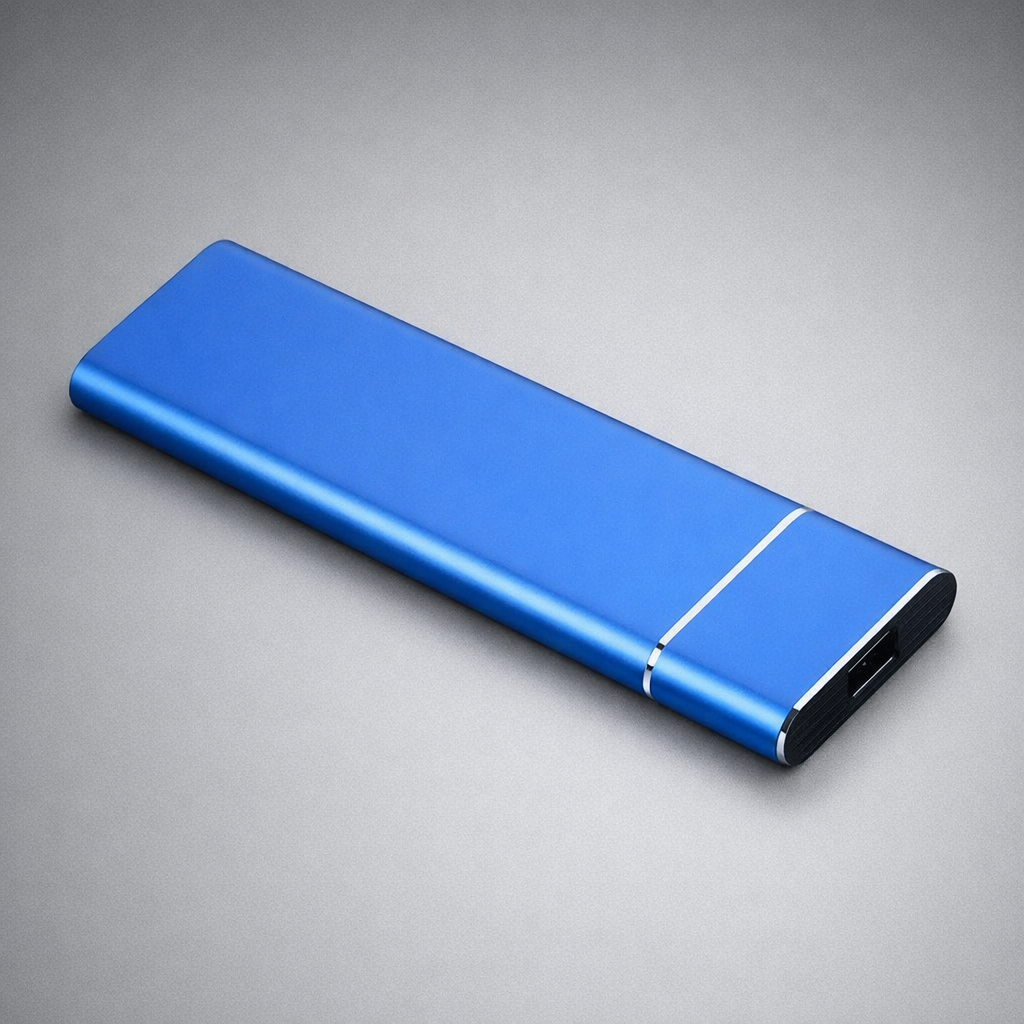 Ultra Thin | Portable External Hard Drive with 500GB Storage | Fast USB-C Data Transfer for Reliable File Backup 1
