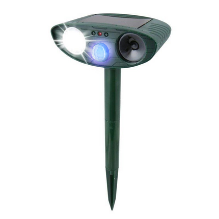 Rabbit Repellent for Garden, Solar Ultrasonic Animal Repeller Stake in 1 to 6 Packs – image 6