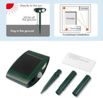 Ultrasonic Chipmunk Repeller with Solar Power | Motion-Activated Pest Control for Gardens 4