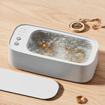 Ultrasonic Cleaning Device | Jewelry & Eyeglass Cleaner with Sonic Wave Technology | Compact Design for Effortless Cleaning 0