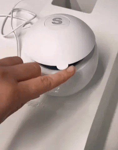 Ultrasonic Dental Cleaner | Deep Cleaning Tool with 360° UV-C Sterilization for Effective Dental Appliance Care 1