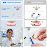 Ultrasonic Dental Cleaner | Deep Cleaning Tool with 360° UV-C Sterilization for Effective Dental Appliance Care 4