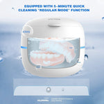 Ultrasonic Dental Cleaner | Deep Cleaning Tool with 360° UV-C Sterilization for Effective Dental Appliance Care 5