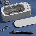 Ultrasonic Smart Cleaner | Deep Cleaning Device with Rapid Cycle | Compact Solution for Jewelry and Delicate Items 0